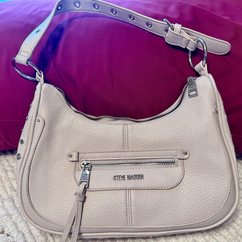 Steve Madden Light Beige Shoulder Bag